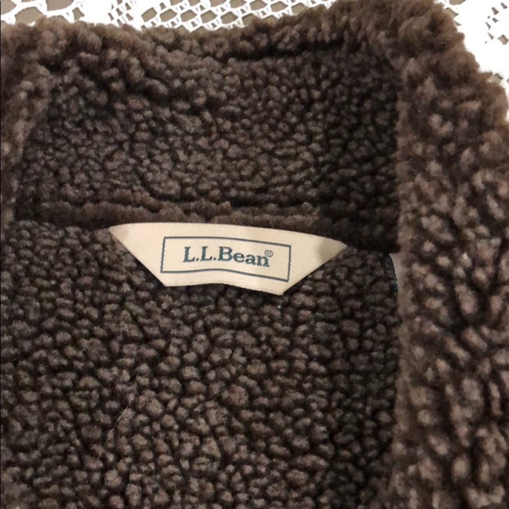 L..L. Bean Suede Coat